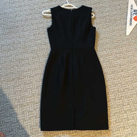 J. Crew dress with contrast front in wool blend black and Gray size 00 - Picture 5 of 11
